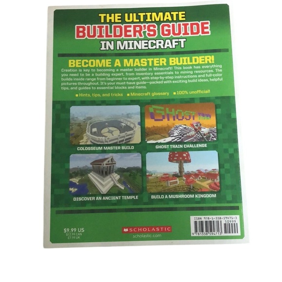 Games Master presents the ultimate builders guide in Minecraft two books Builder - Picture 3 of 10